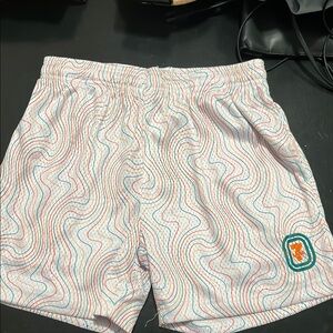 Vibrant Wavy Pattern Shorts